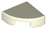 Glow In Dark White Tile, Round 1 x 1 Quarter