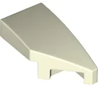 Glow In Dark White Wedge 2 x 1 x 2/3 Right