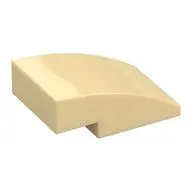 BRICK, W/ HALF BOW 2X3, W/ CUT