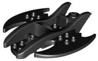 Black Duplo Airplane Batwing Body