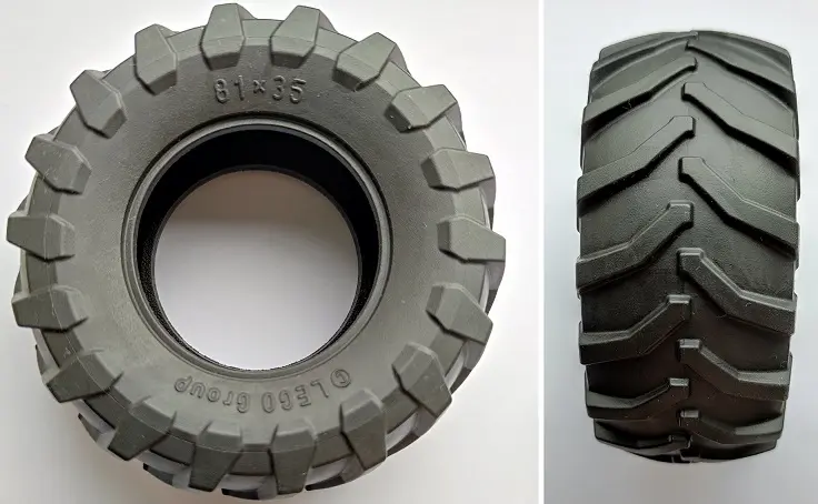 Black Tire 81 x 35 Tractor