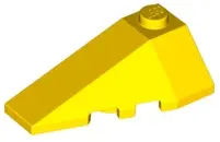 Yellow Wedge 4 x 2 Triple Left