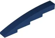 Dark Blue Slope, Curved 8 x 1 x 1 2/3