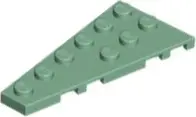 Sand Green Wedge, Plate 6 x 3 Left