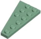 Sand Green Wedge, Plate 6 x 3 Right