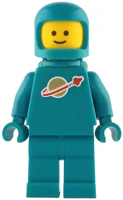 Space - Dark Turquoise with Air Tanks and Updated Helmet
