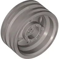 Metallic Silver Wheel 30mm D. x 14mm