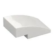 BRICK, W/ HALF BOW 2X3, W/ CUT