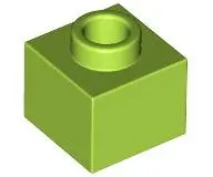 Brick, Modified 1 x 1 x 2/3 with Open Stud