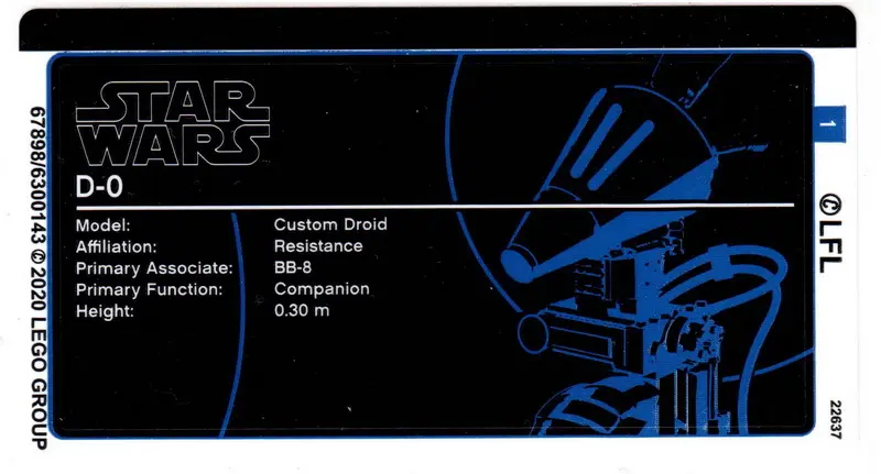 Sticker Sheet for Set 75278 - (67898/6300143)