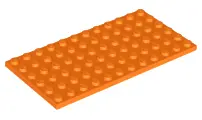 Orange Plate 6 x 12