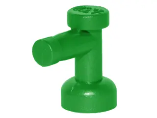 Green Tap 1 x 1 without Hole in Nozzle End
