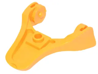 Bright Light Orange Dragon Head (Elves) Jaw Lower