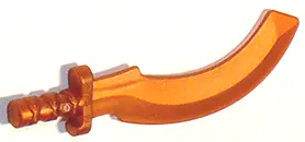 Reddish Copper Minifigure, Weapon Sword, Khopesh (Sickle Sword)