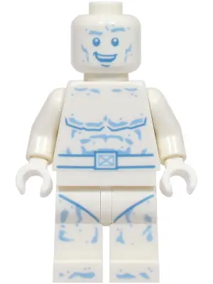 Iceman - Medium Blue Eyes and Mouth