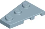 Sand Blue Wedge, Plate 3 x 2 Left