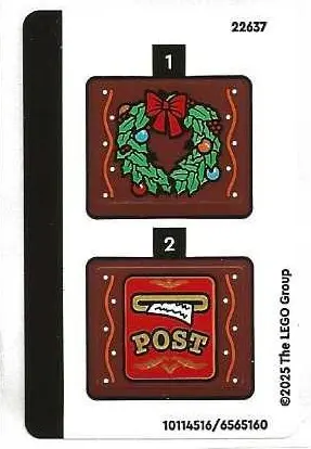 Sticker Sheet for Set 40809 - (10114516/6565160)