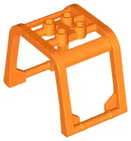 Orange Windscreen 6 x 4 x 3 1/3 Roll Cage