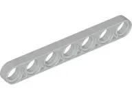 Light Bluish Gray Technic, Liftarm Thin 1 x 7