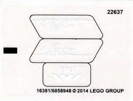 Sticker Sheet for Set 44015 - (16381/6058948)