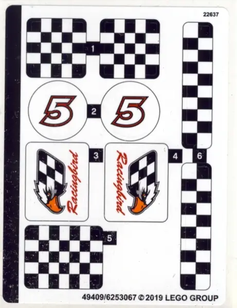 Sticker Sheet for Set 31094 - (49409/6253067)