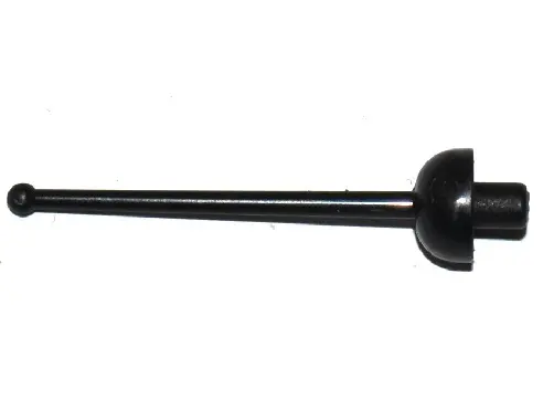Black Minifigure, Weapon Sword, Foil / Épée {Epee}