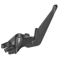 Black Hero Factory Weapon, Angled Blade