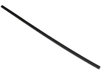 Black Hose, Rigid 3mm D. 19L / 15.2cm