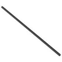 Black Hose, Rigid 3mm D. 22L / 17.6cm