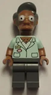 Apu Nahasapeemapetilon with Name Tag