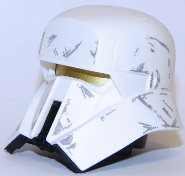 White Large Figure Head Modified SW Range Trooper Helmet Pattern
