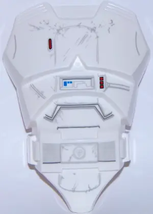 White Large Figure Torso with SW Range Trooper Pattern