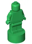 Green Minifigure, Utensil Statuette / Trophy
