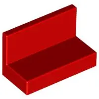 Red Panel 1 x 2 x 1