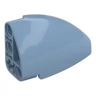 SHELL 3X5X2, W/ CROSS HOLE, LEFT