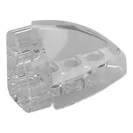 SHELL 3X5X2, W/ CROSS HOLE, LEFT