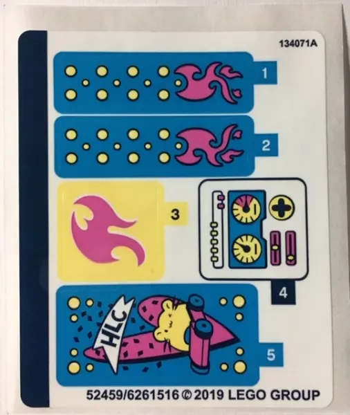 Sticker Sheet for Set 41383 - (52459/6261516)