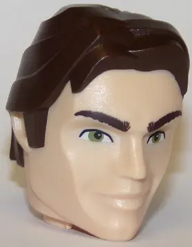 Light Nougat Large Figure Head Modified SW Han Solo Pattern