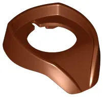 Reddish Brown Large Figure Neck