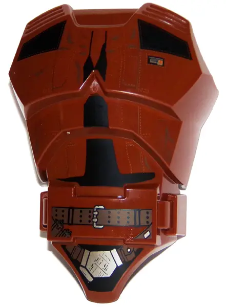 Reddish Brown Large Figure Torso with SW Han Solo Pattern