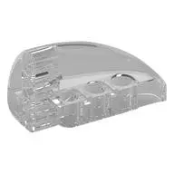 SHELL 3X5X2, W/ CROSS HOLE, RIGHT