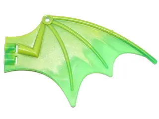 Lime Dragon Wing 13 x 8 with Trans-Bright Green Trailing Edge Pattern