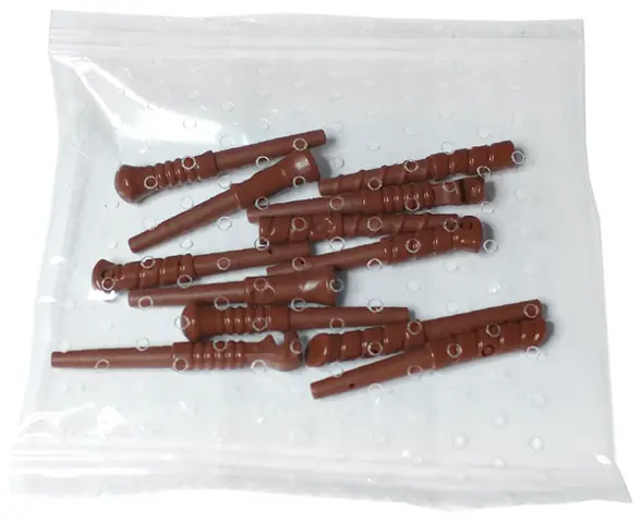 Reddish Brown Minifigure, Utensil Wand, 12 in Bag (Multipack)