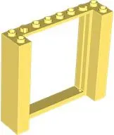 Light Yellow Door, Frame 2 x 8 x 6