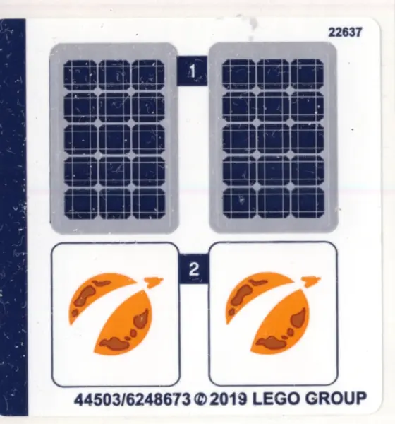 Sticker Sheet for Set 60224 - (44503/6248673)