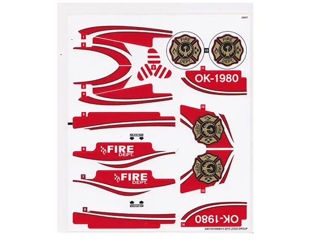 Sticker Sheet for Set 42040 - (20875/6109484)