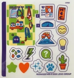 Sticker Sheet for Set 41403 - (66284/6287409)