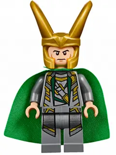 Loki - 3.9cm Height Starched Fabric Cape