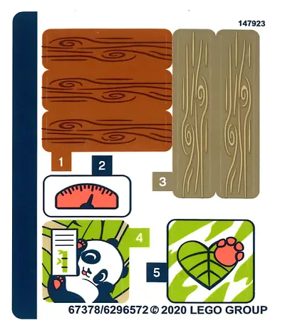 Sticker Sheet for Set 41422 - (67378/6296572)