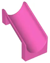 Dark Pink Slide Playground 4 x 6 x 6 Straight
